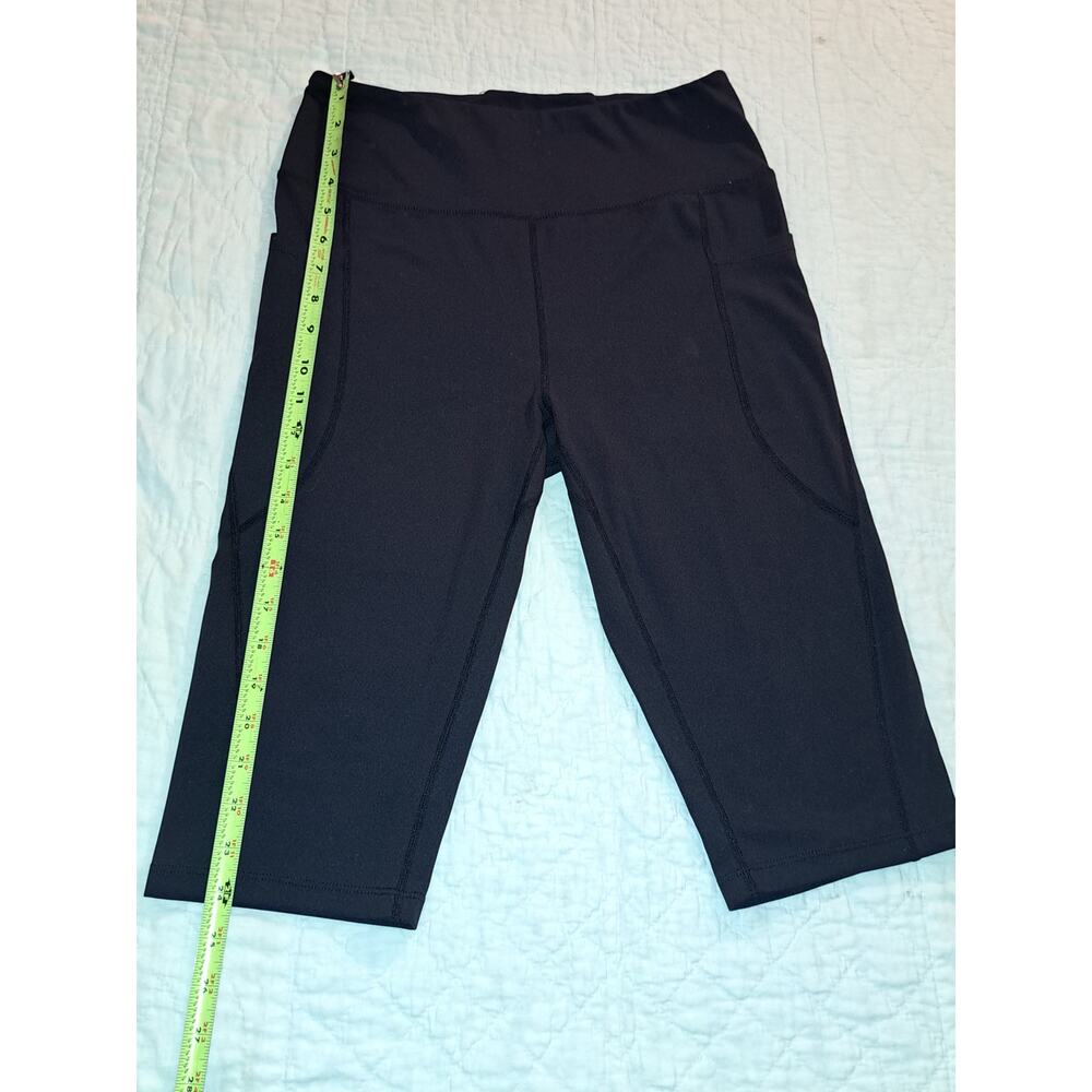 Women's Baleaf Black Capris size M - Picture 5 of 6